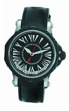 Gio Monaco 671-A Hypnos Automatic Black Dial Alligator Leather