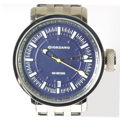 GIORDANO 1117-55 Gents Blue Dial Bracelet Strap