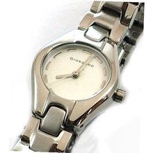 GIORDANO 2022-2 Ladies White Dial Bracelet Strap