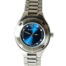 GIORDANO 2048-3 Ladies Silver Tone Bracelet Strap