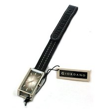GIORDANO 2051-1 Ladies Grey Dial Black Strap