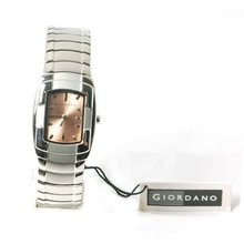 Giordano Brown Dial Bracelet Strap Ladies Dress 2055-3