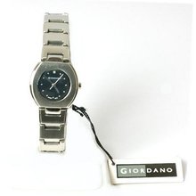 Giordano Silver Tone Bracelet Strap Ladies Dress 2073-1