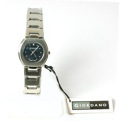 Giordano Silver Tone Bracelet Strap Ladies Dress 2073-1