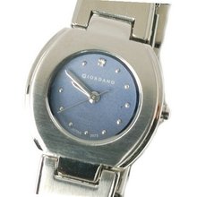 Giordano Silver Tone Bracelet Strap Ladies Dress 2073-3