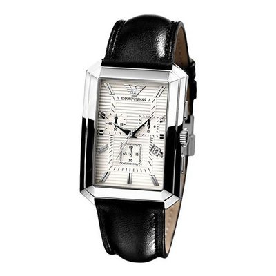 Armani Classic Collection Chronograph White Dial #AR0472