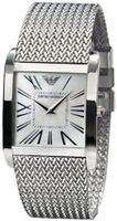 Armani Classic Collection Mesh Bracelet Mother-of-pearl Dial #AR2015