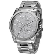 Armani Exchange Chronograph Silver Dial #AX2058