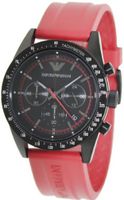 Armani Sportivo Chronograph Rubber - Red #AR6114