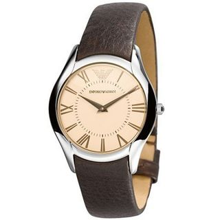 Armani Super Slim Amber Dial #AR2042