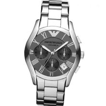 Emporio Armani AR1465 Valente Silver Chronograph