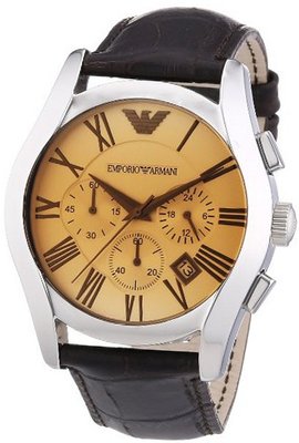 Emporio Armani AR1634 Classic Amber Chronograph