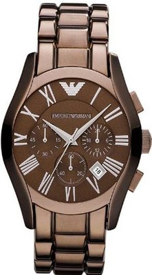 Emporio Armani Valente Chronograph Brown Dial AR1610