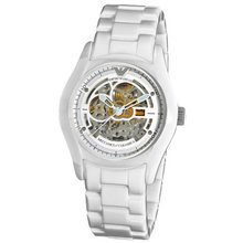 uGIORGIO ARMANI Armani Ceramica Collection See-Through Dial #AR1415 