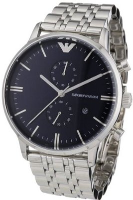 uGIORGIO ARMANI Armani Classic Chronograph Stainless Steel #AR1648 