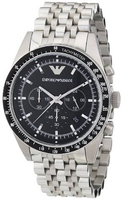 uGIORGIO ARMANI Armani Sportivo Chronograph Stainless Steel #AR5988 