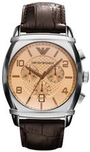uGIORGIO ARMANI Emporio Armani Classic Chronograph Amber Dial AR0348 