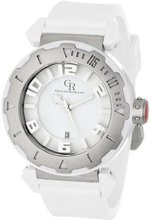 Giulio Romano GR-5000-24-001 Ferrara Stainless Steel Rotating Bezel White Dial