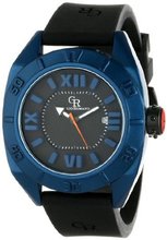 Giulio Romano GR-6000-15-003 Termoli Blue Aluminum Embossed Dial Rubber Date