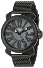 Giulio Romano GR-7000-13-007 Rimini Black Mother-Of-Pearl Dial Black Ion-Plated