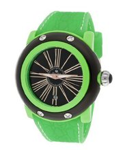 G Rock Black Dial Black/Light Green Resin Case Green Silicone