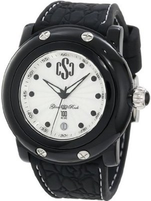Glam Rock GD1003 Miami Beach Silver Textured Dial