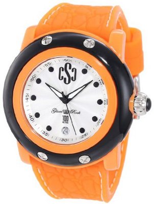 Glam Rock GD1008 Miami Beach Silver Textured Dial