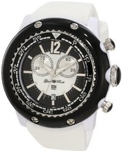 Glam Rock GD1106 Miami Beach Chronograph White/Black Silicone