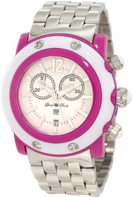 Glam Rock GD1114 Miami Beach Chronograph White Dial Stainless Steel