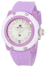 Glam Rock GD4002 Miss Miami Beach White Dial Lilac Silicone