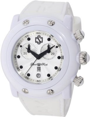 Glam Rock GK1152 Miami Beach White Guilloche Chronograph