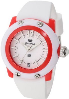 Glam Rock GK4012 Miami Beach White Dial White Silicone