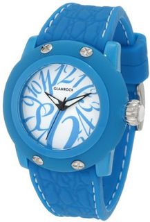 Glam Rock GR24004 Miss Miami Beach White Dial LBlue Silicone