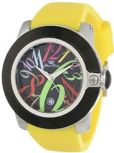 Glam Rock GR32036-DEBZ Sobe-Mood Black Dial Yellow Silicone