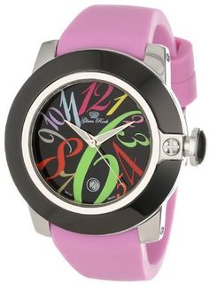 Glam Rock GR32039-DEBZ Sobe-Mood Black Dial Pink Silicone