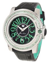 Glam Rock GR32049 SoBe Tsavorite Accented Black Dial