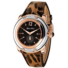 Glam Rock GR40013 Palm Beach Collection Diamond Accented Maculate Leather