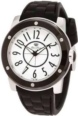 Glam Rock GR50002-NV Aqua Rock White Dial Black Silicone