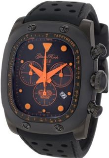 Glam Rock GR70106 Gulfstream Chronograph Black Dial Black Silicone