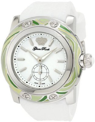 Glam Rock GRD10030 Miami White Dial White Silicone