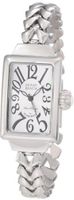 Glam Rock MBD27036 Miami Beach Art Deco Silver Dial Stainless Steel