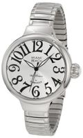 Glam Rock MBD27049 Miami Beach Art Deco Silver Dial Stainless Steel