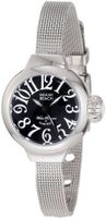 Glam Rock MBD27055 Miami Beach Art Deco Black Dial Stainless Steel