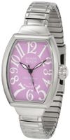 Glam Rock MBD27138 Miami Beach Art Deco Purple Dial Stainless Steel