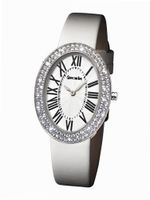 Glamour Time GT900ST5-1wh Ladys Wrist White Leather Strap