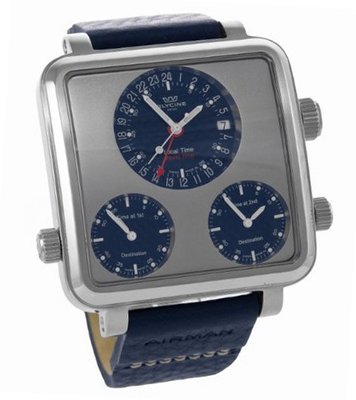 Glycine Airman 7 Plaza Mayor Automatic World Time Luxury 3861-181