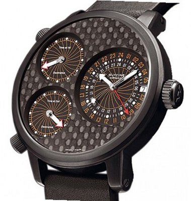 Glycine Airman Airman 7 Titanium black DLC