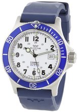 Glycine Combat Sub Automatic White Dial on Rubber Strap
