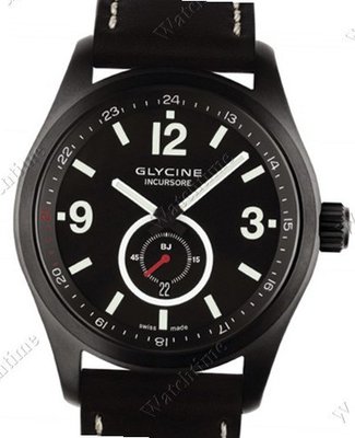 Glycine Incursore Incursore Black Jack Automatic Small Second
