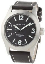 Glycine Incursore Manual Black Dial on Strap